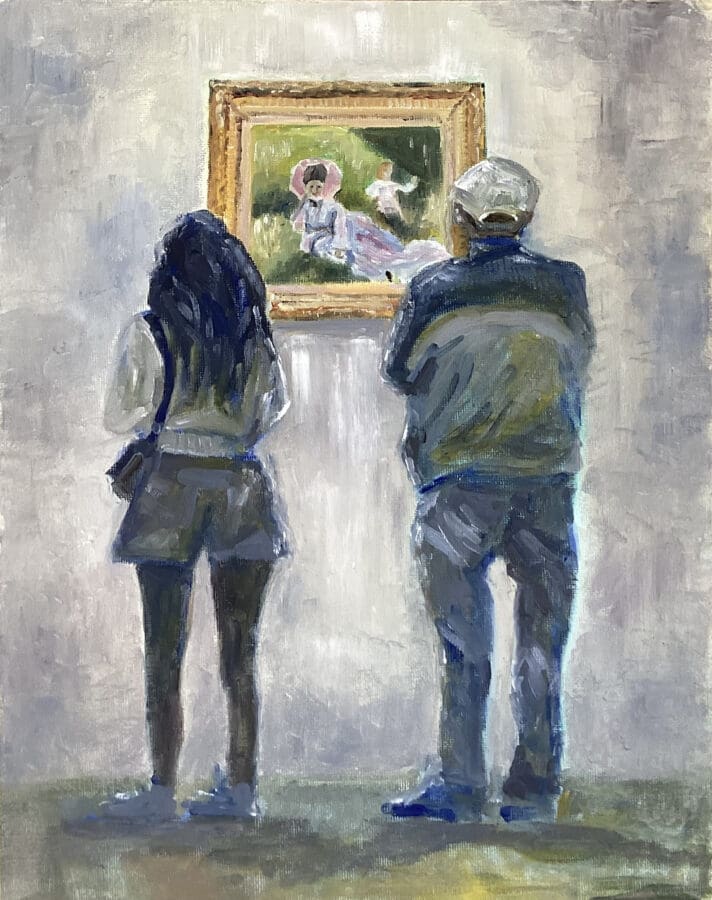 Timeless - Oil on board by East Yorkshire artist Wendy Medlam